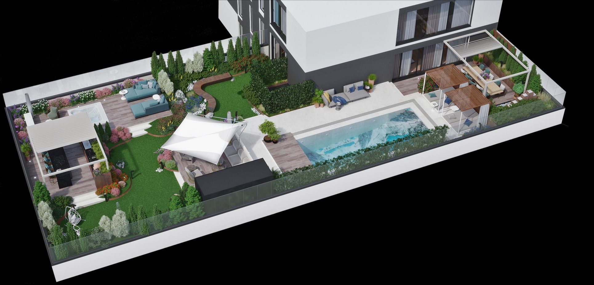 Terrace masterplan